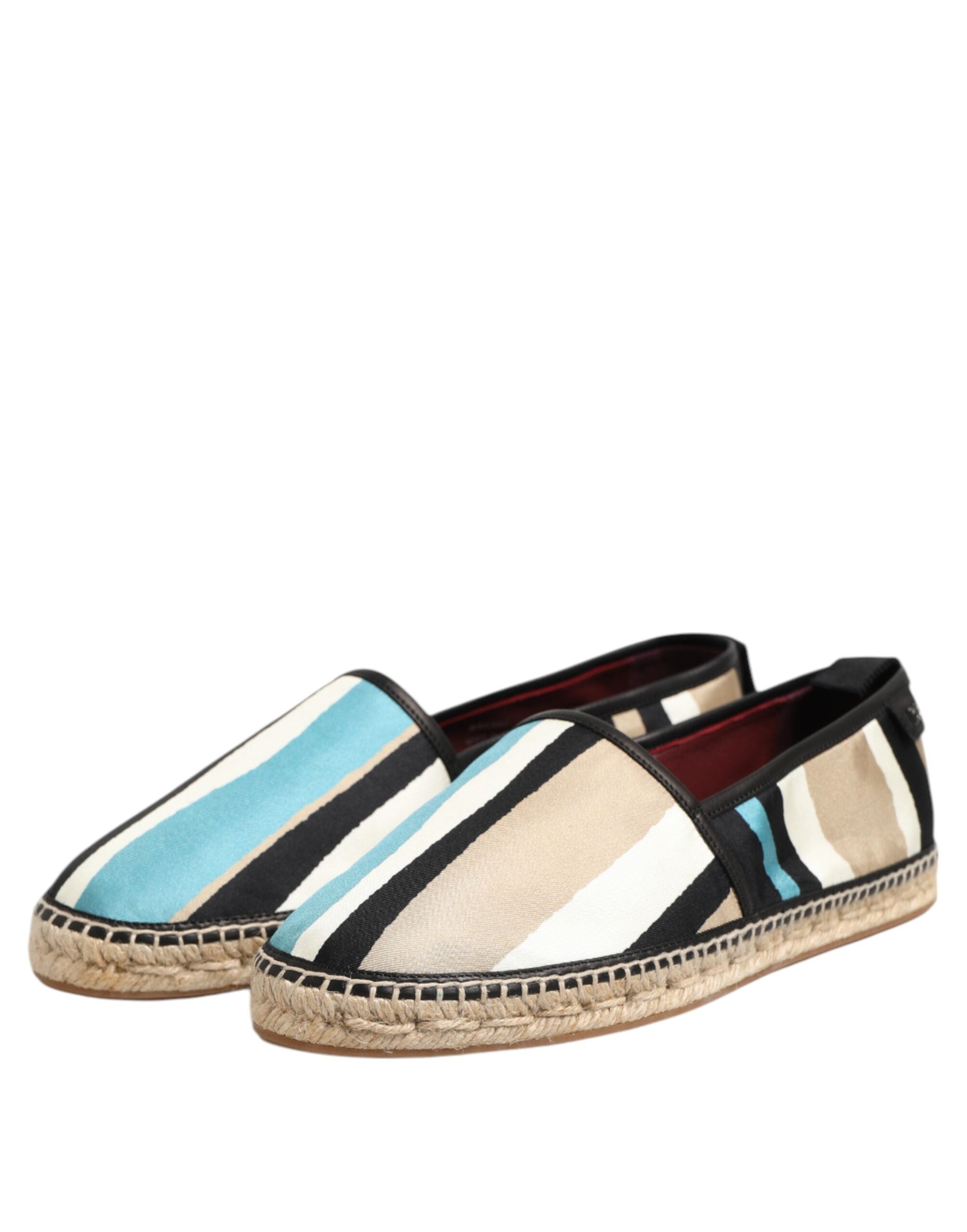 Plátěné espadrilky s vícebarevnými pruhy