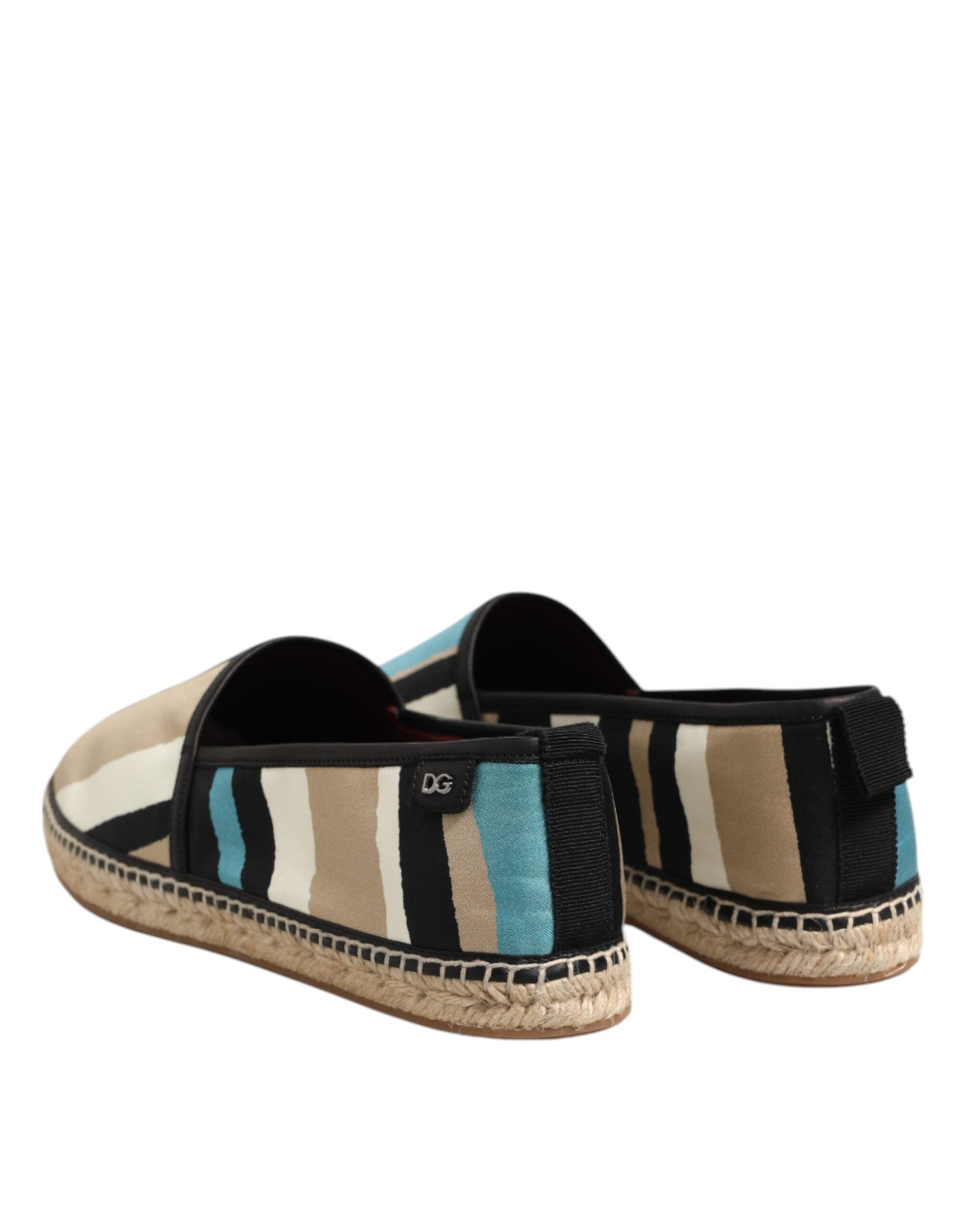 Plátěné espadrilky s vícebarevnými pruhy