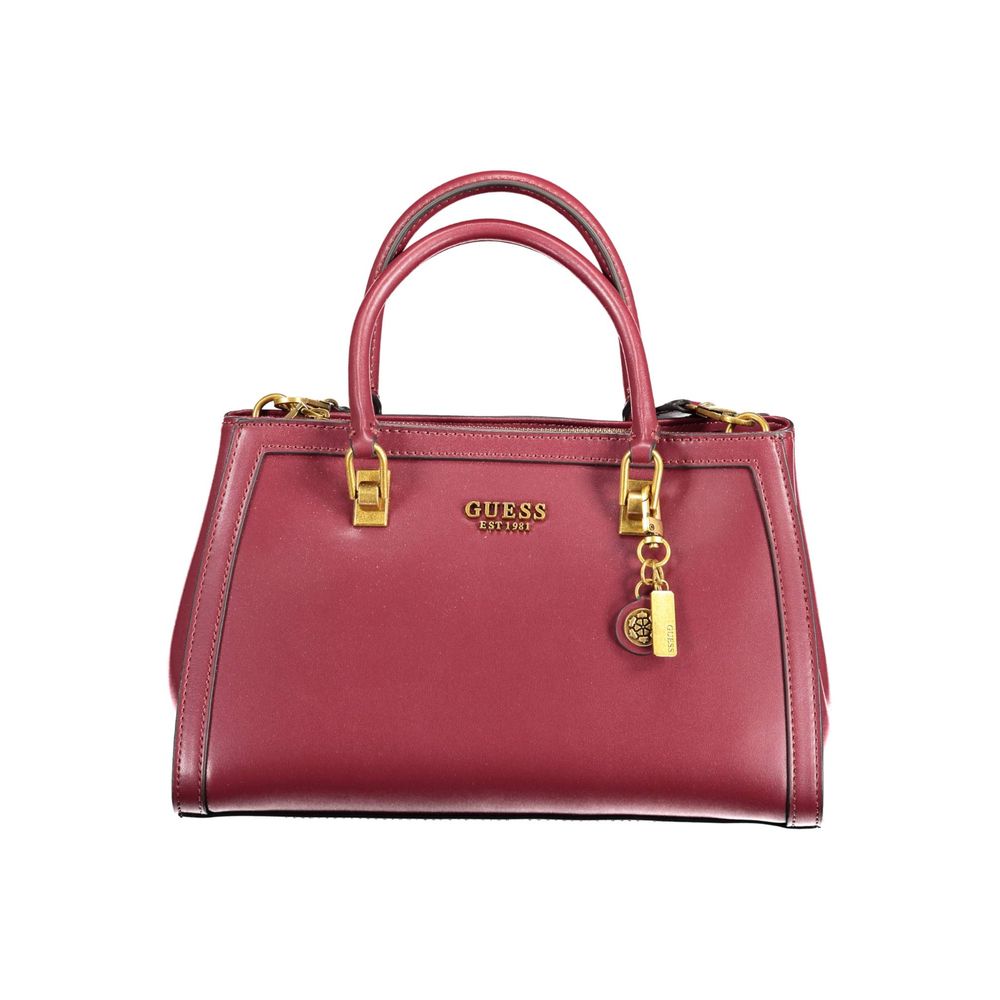 Purple Polyethylene Handbag