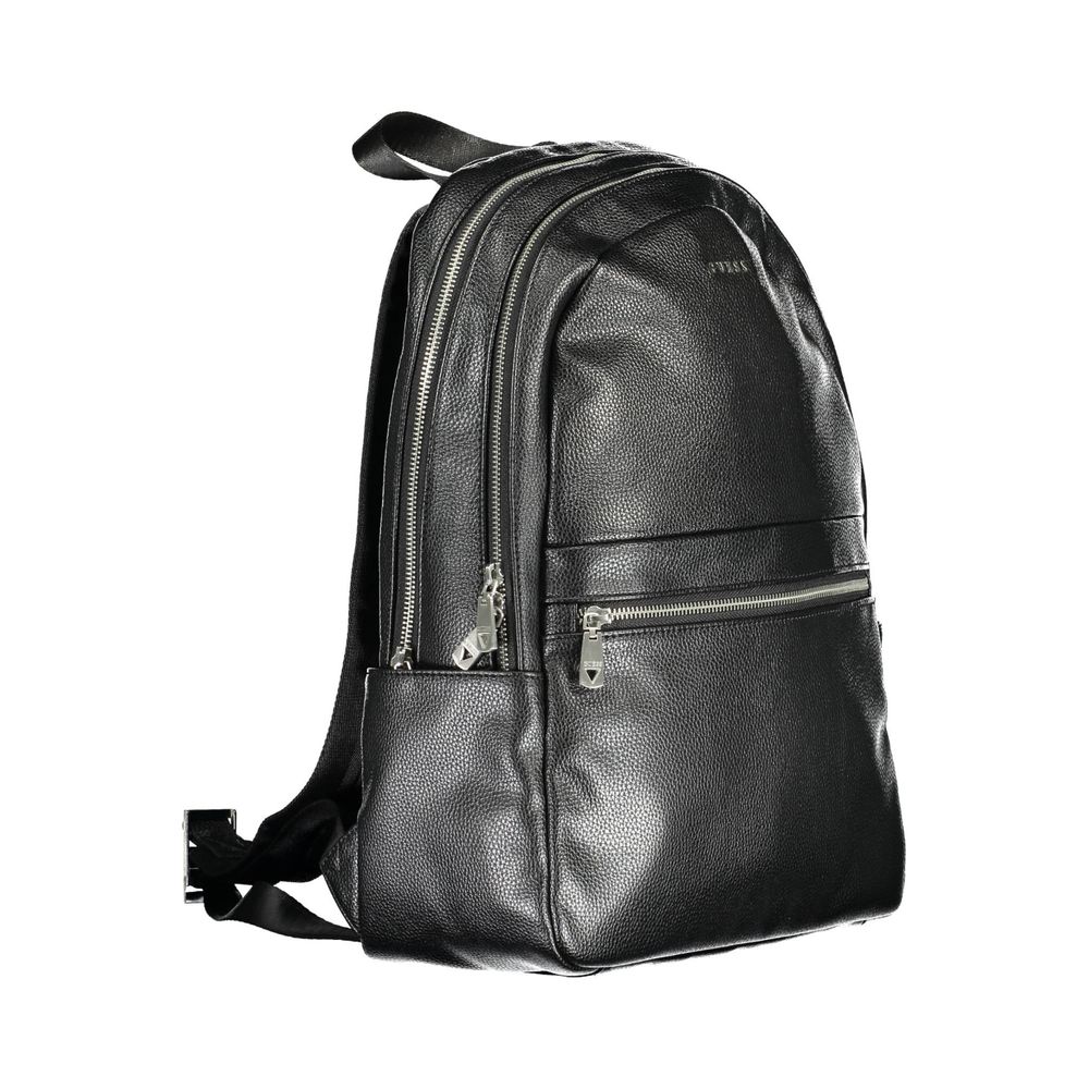 Black Polyethylene Backpack
