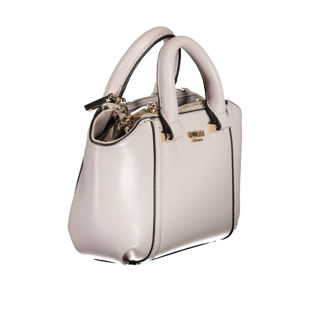 Gray Polyethylene Handbag