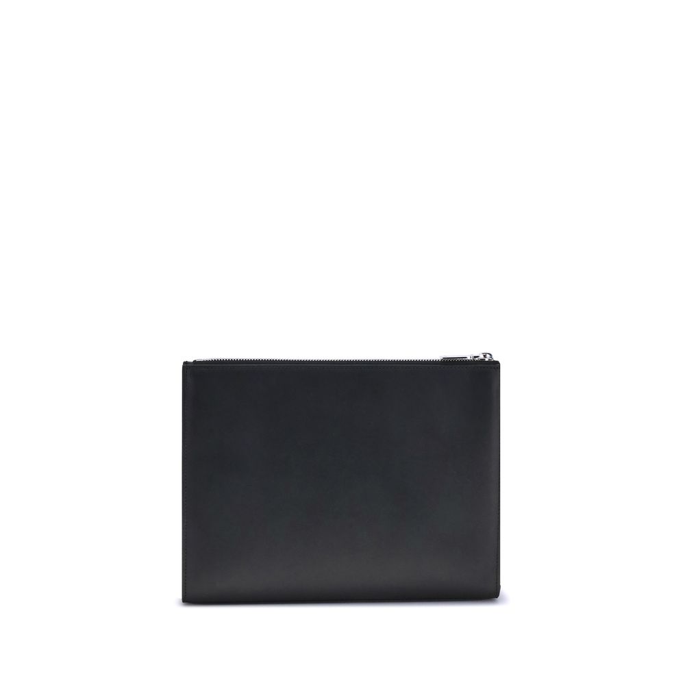 Black Calf Leather Bos Taurus Wallet