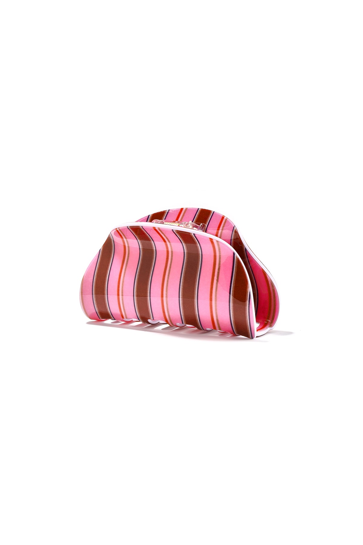 Hair Clips Stripe Daily Pvc Daily Accessories