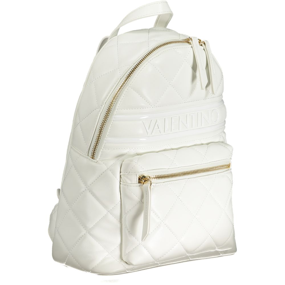 White Polyethylene Backpack