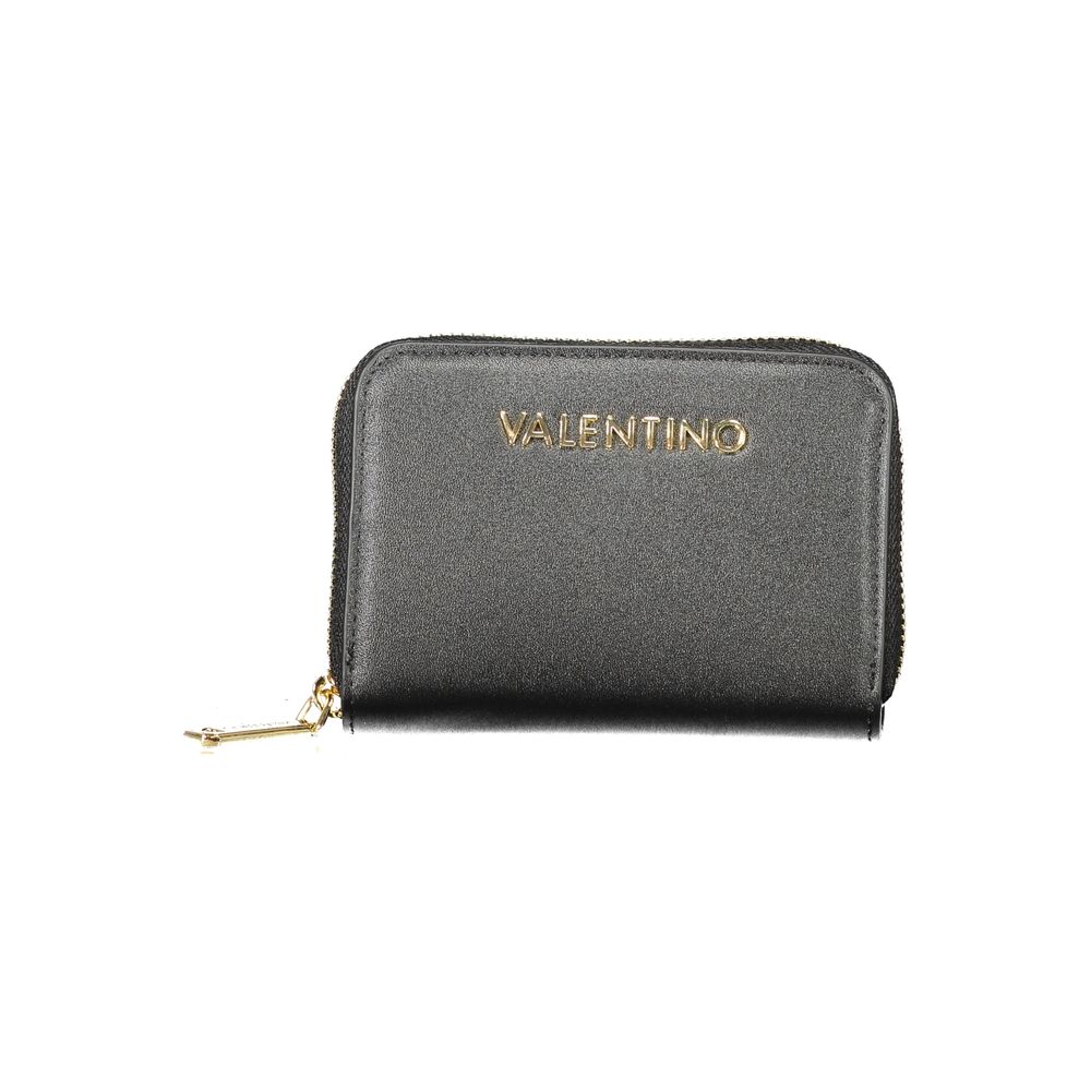 Black Polyethylene Womens Wallet