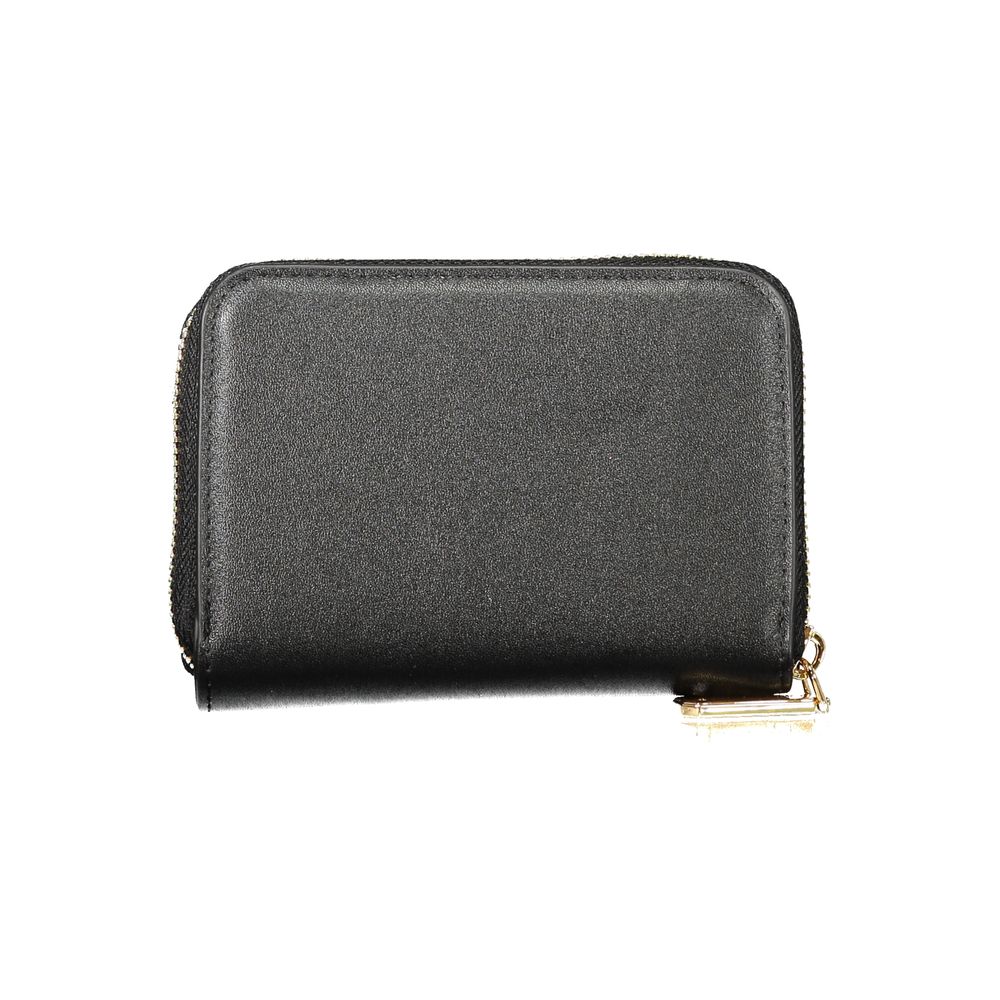 Black Polyethylene Womens Wallet