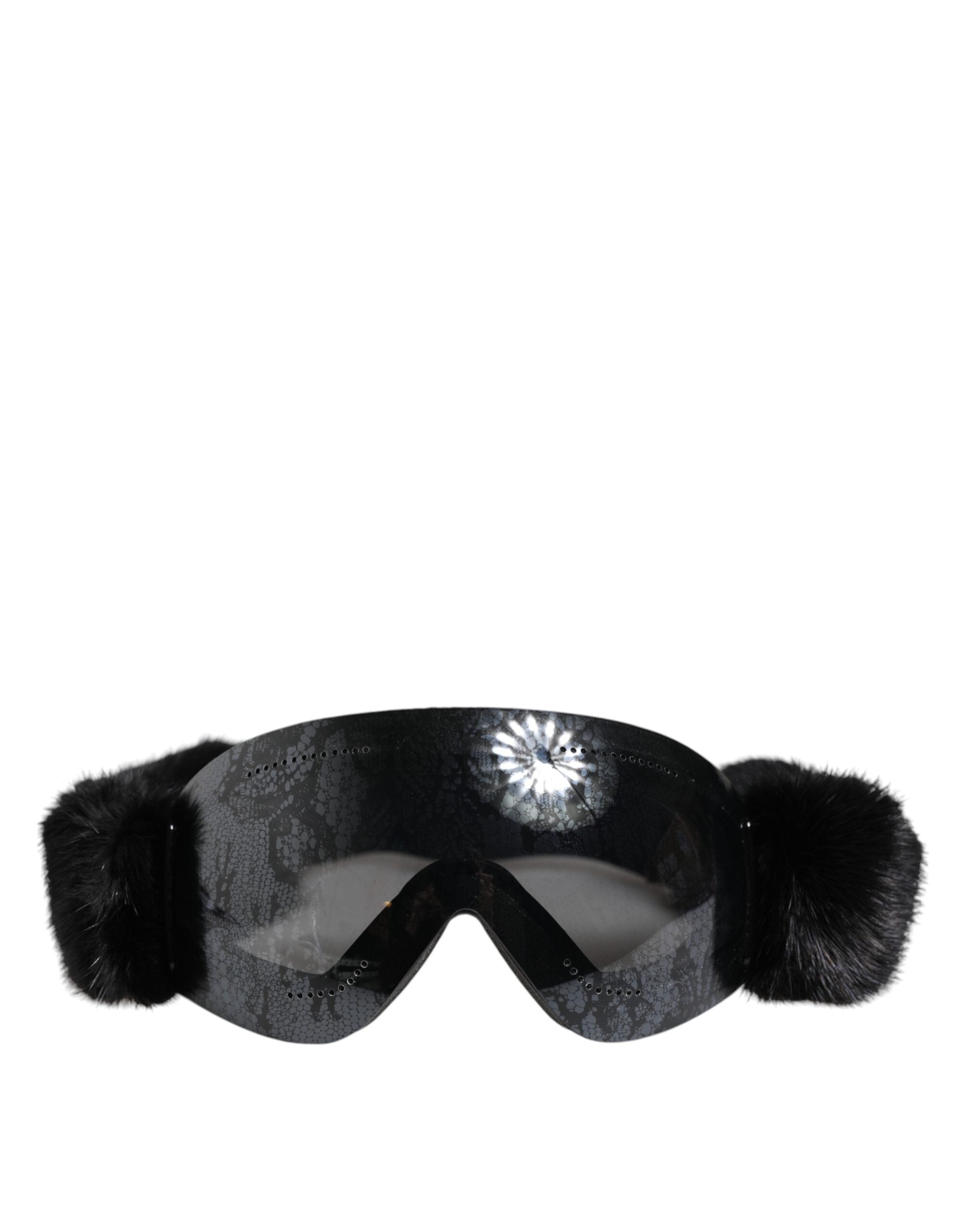 Černé lyžařské brýle s krajkovým zrcadlem Bi0759 a maskou na sluneční brýle
