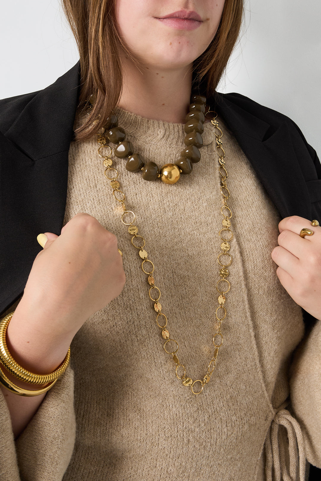 Stainless Steel Chain Necklaces Chain Simple Daily Simple Series Women's jewelry