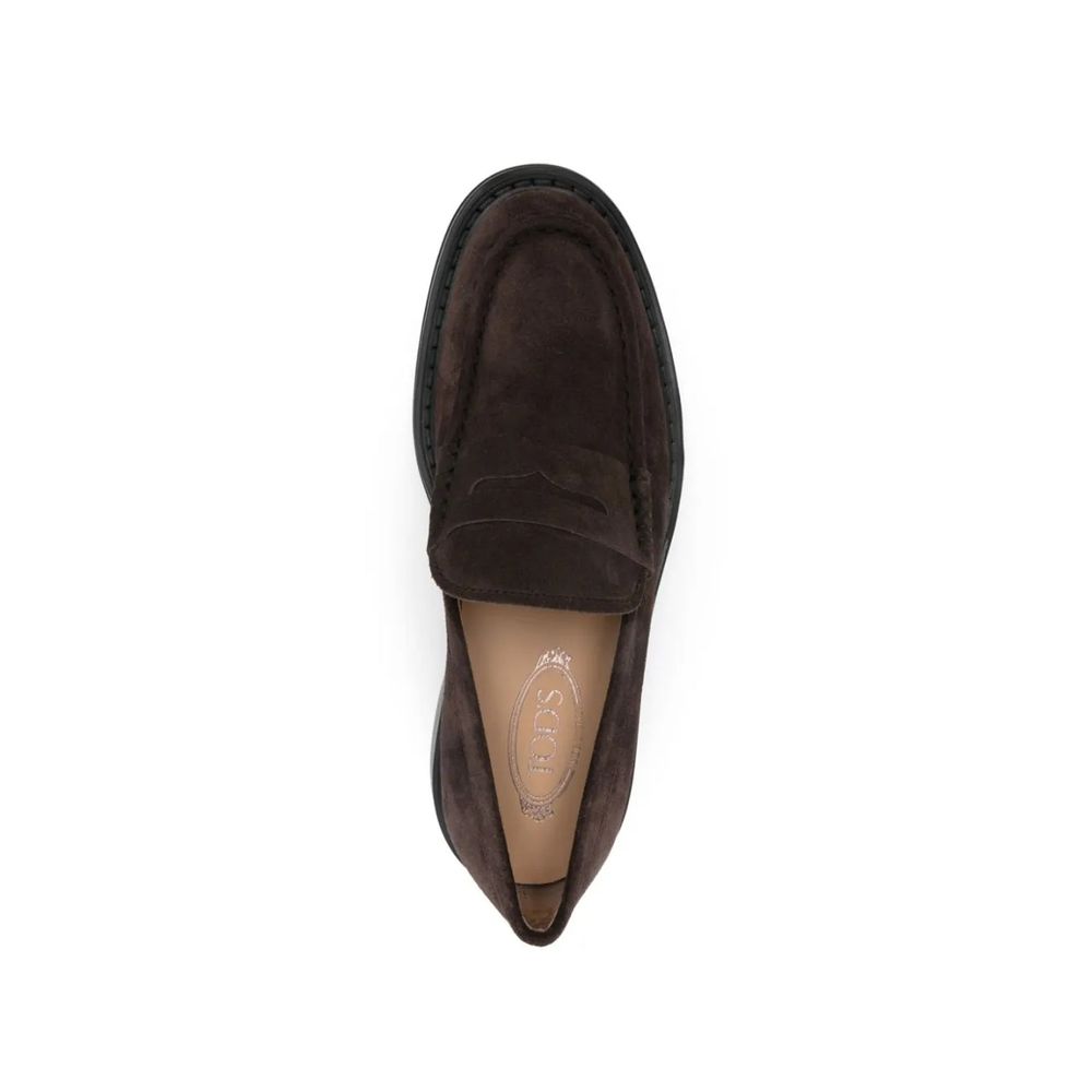 Semišové mokasíny Tod's