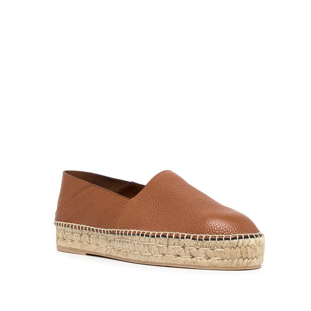 Kožené espadrilky s logem