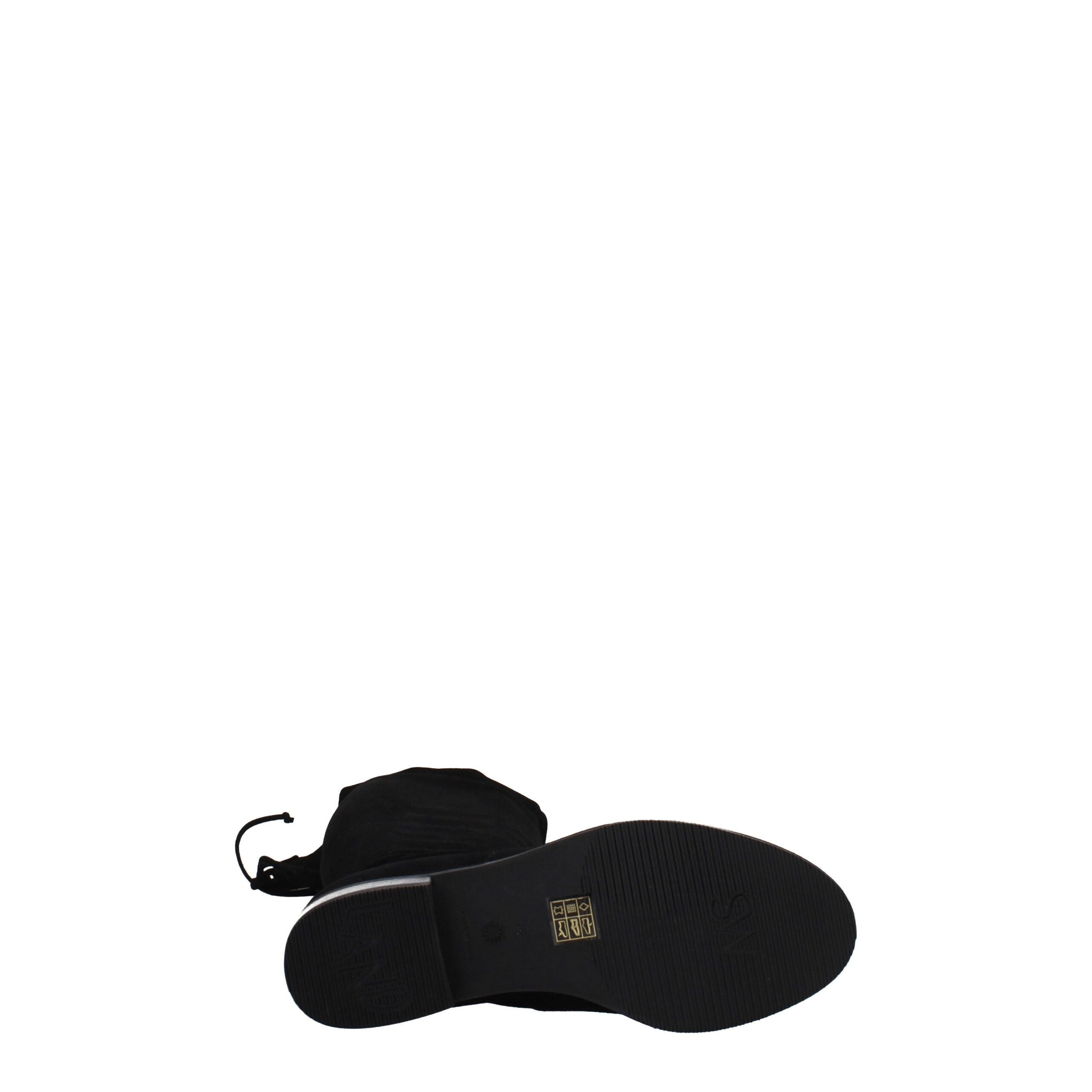 Black Leather Over The Knee