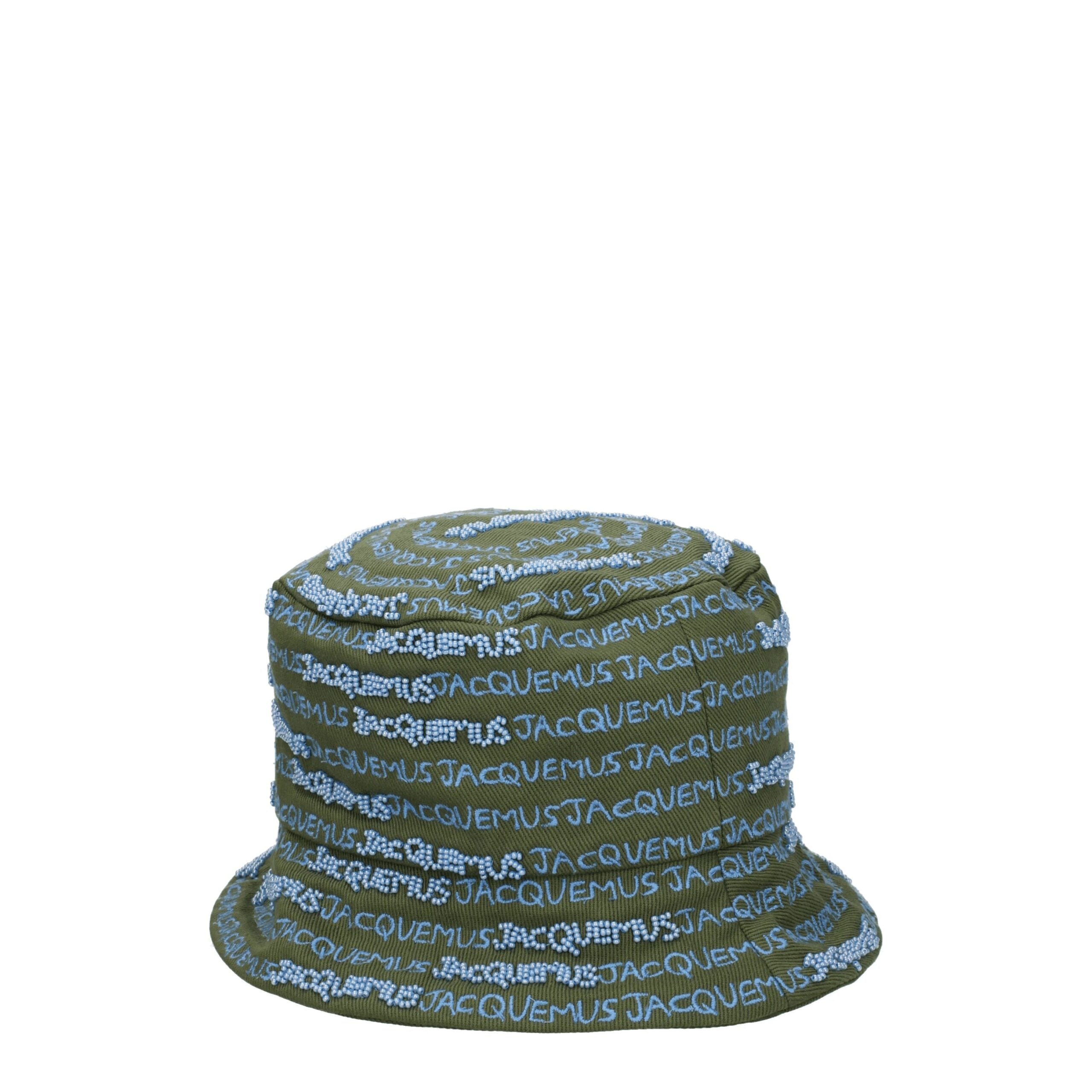 Zelené bavlněné klobouky