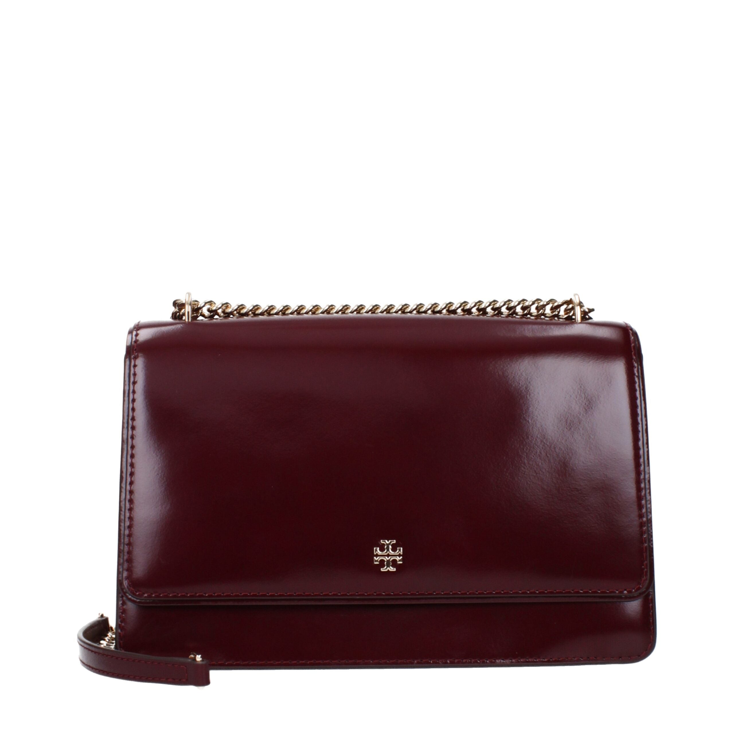 Červené kožené crossbody kabelky