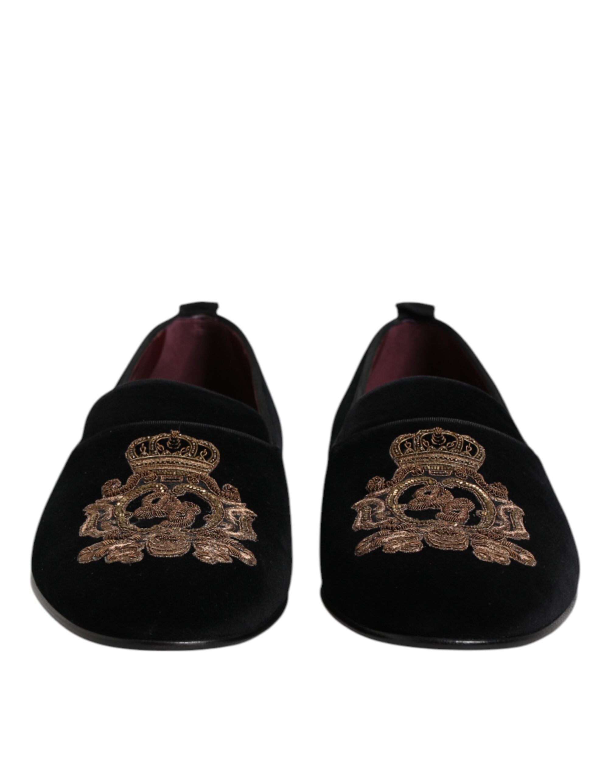 Pánské mokasíny Black Velvet Gold Crown