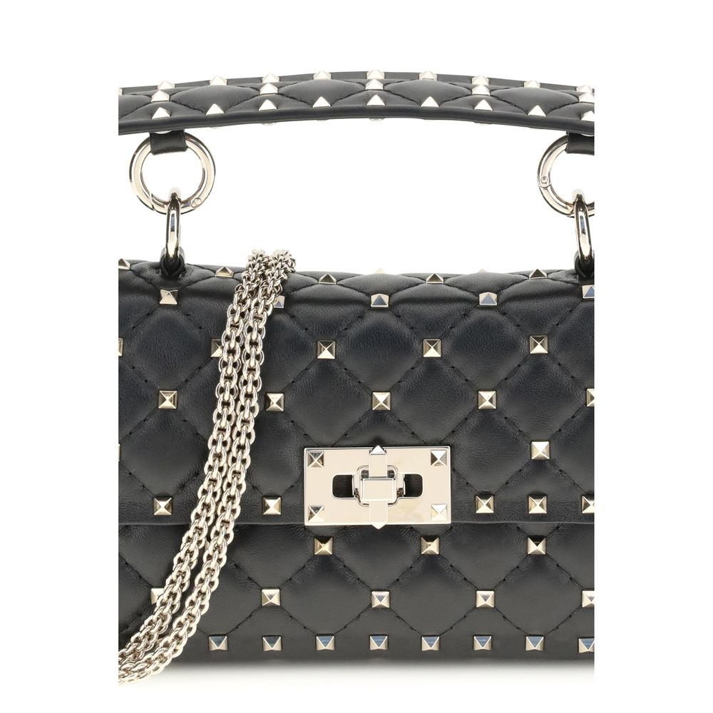 Malá kožená kabelka Rockstud Spike
