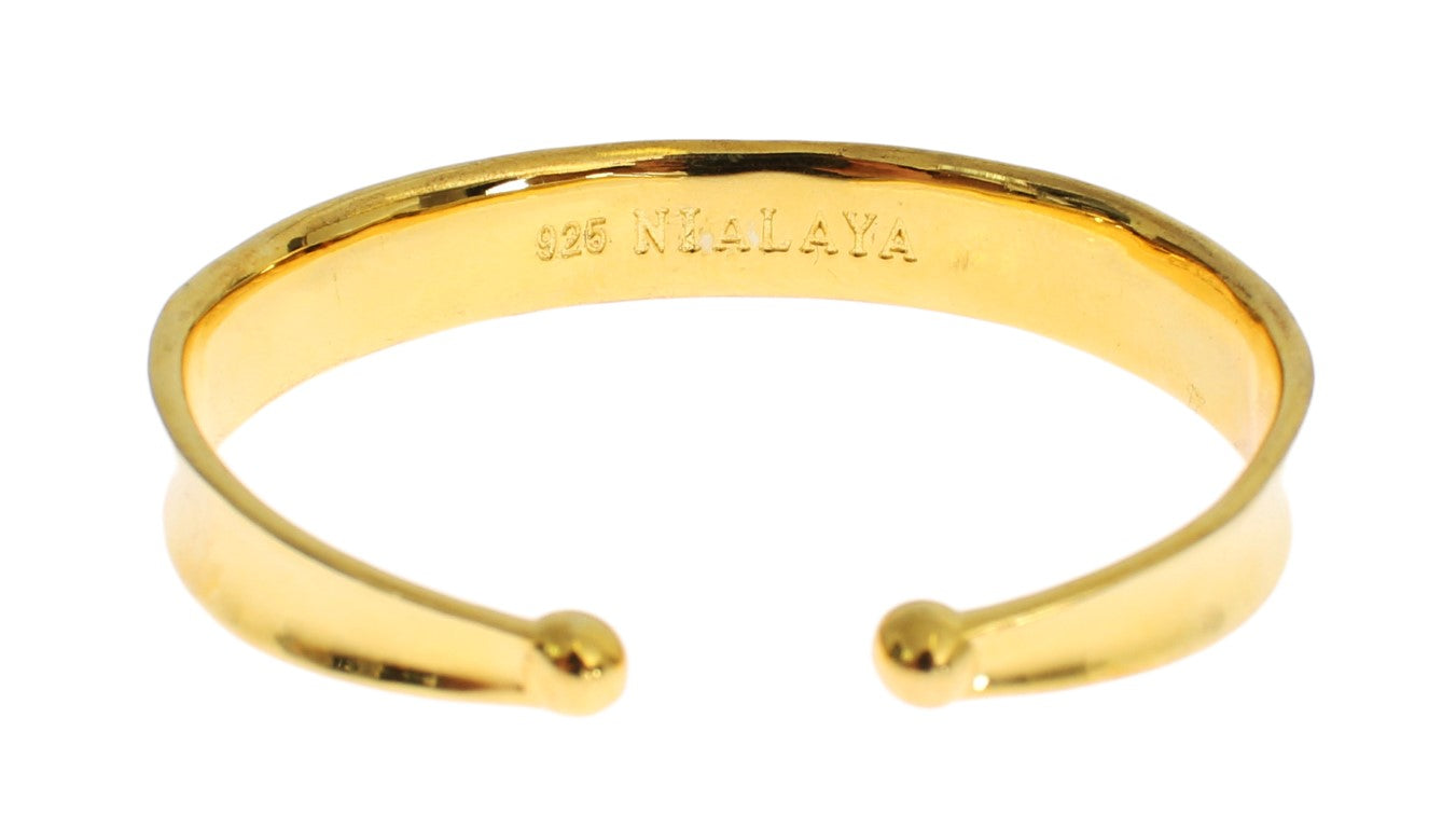 Stříbrný náramek CZ Gold Sterling 925