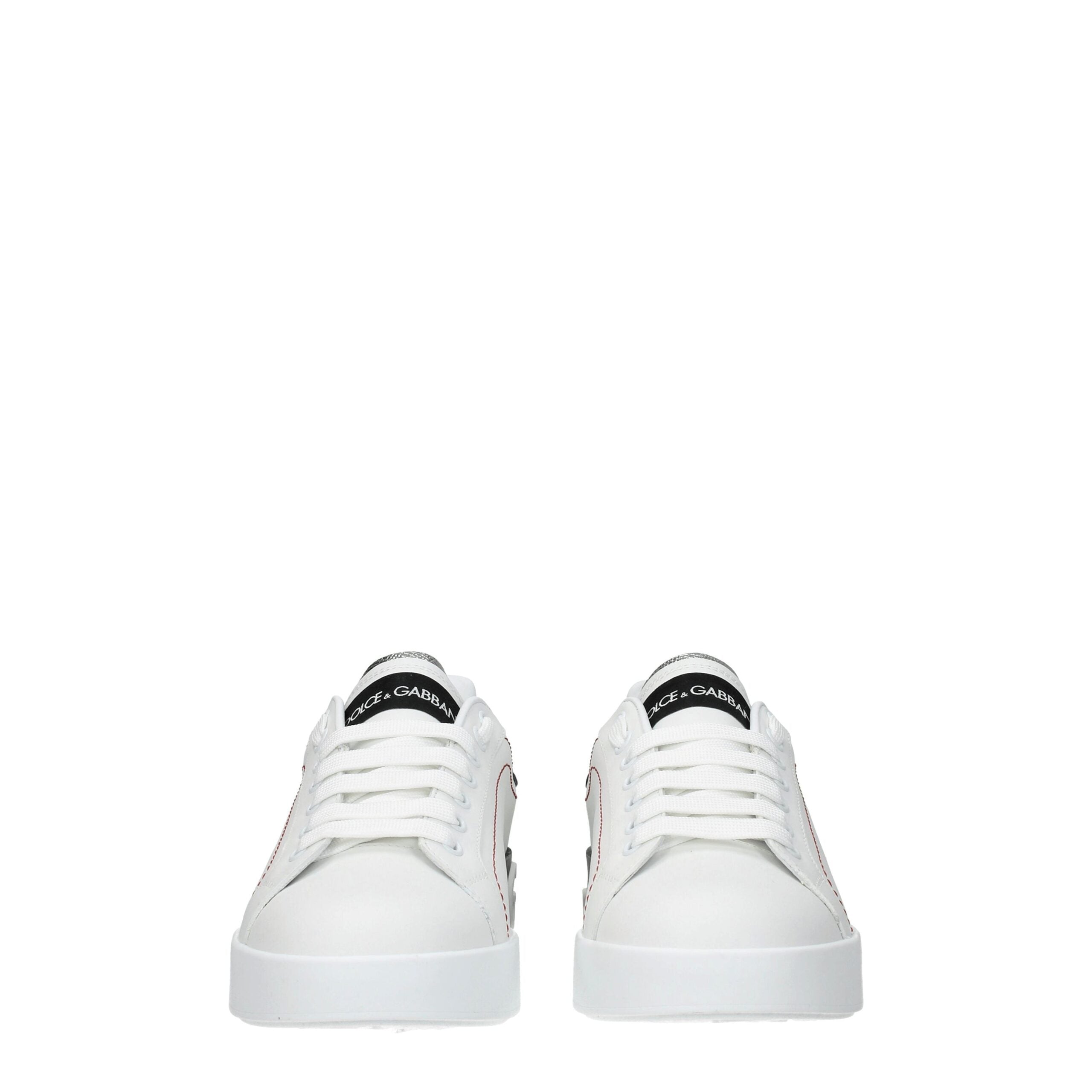 Blue Leather Low Top Sneakers