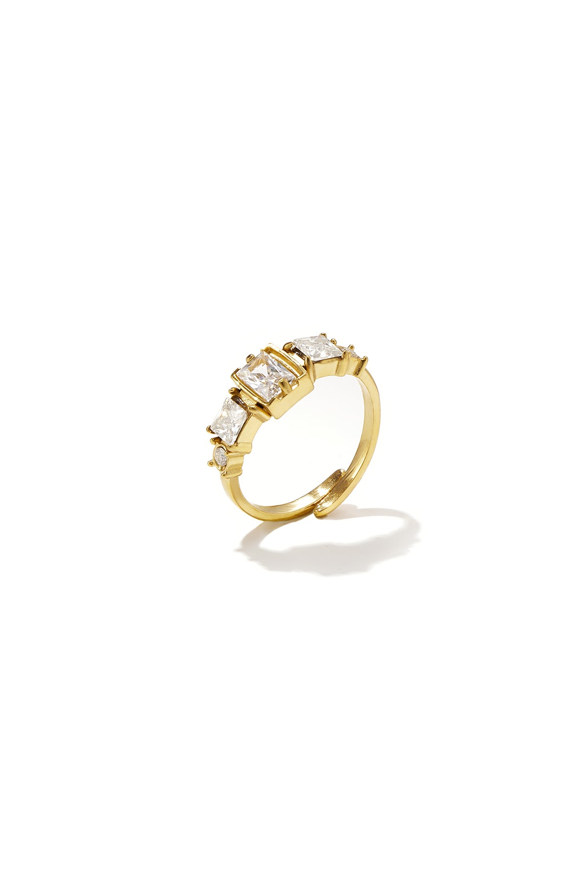 Stainless Steel Minimalist Rings Geometric Shape Simple Daily Simple Series Women's jewelry
