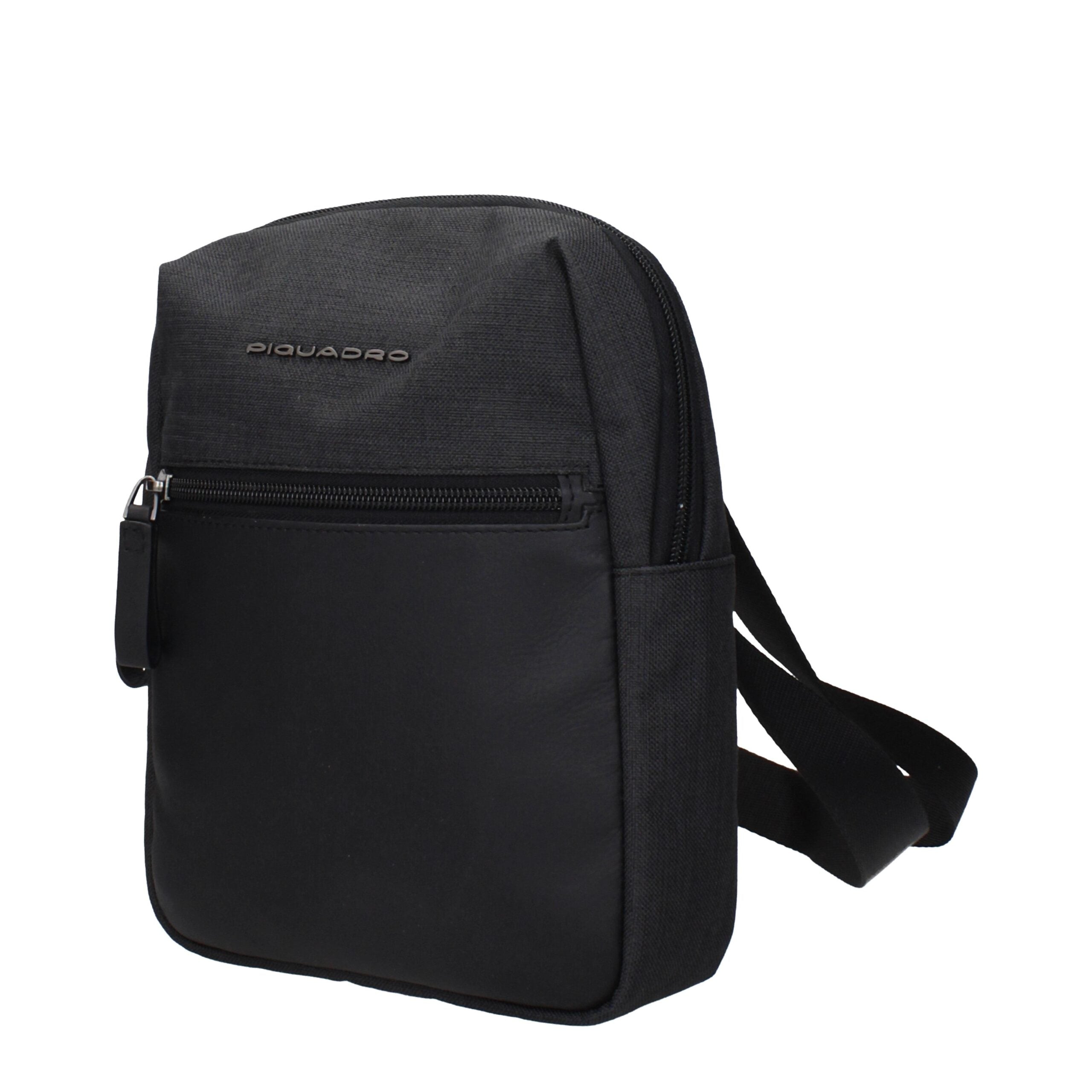 Černé látkové crossbody kabelky