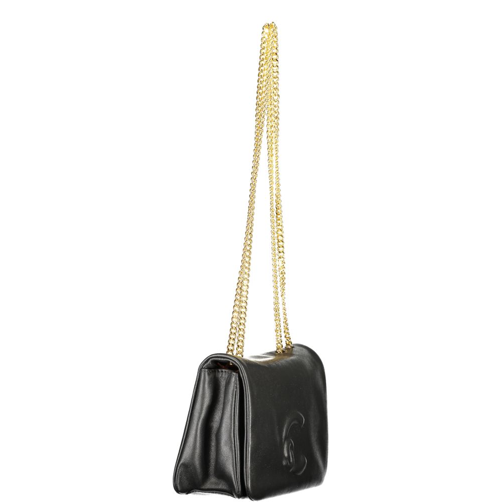 Black Leather Women Handbag