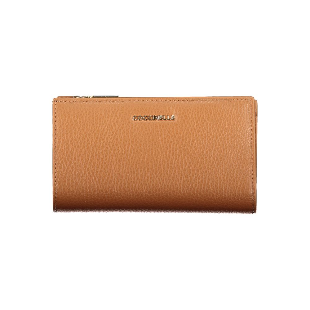 Brown Leather Women Wallet