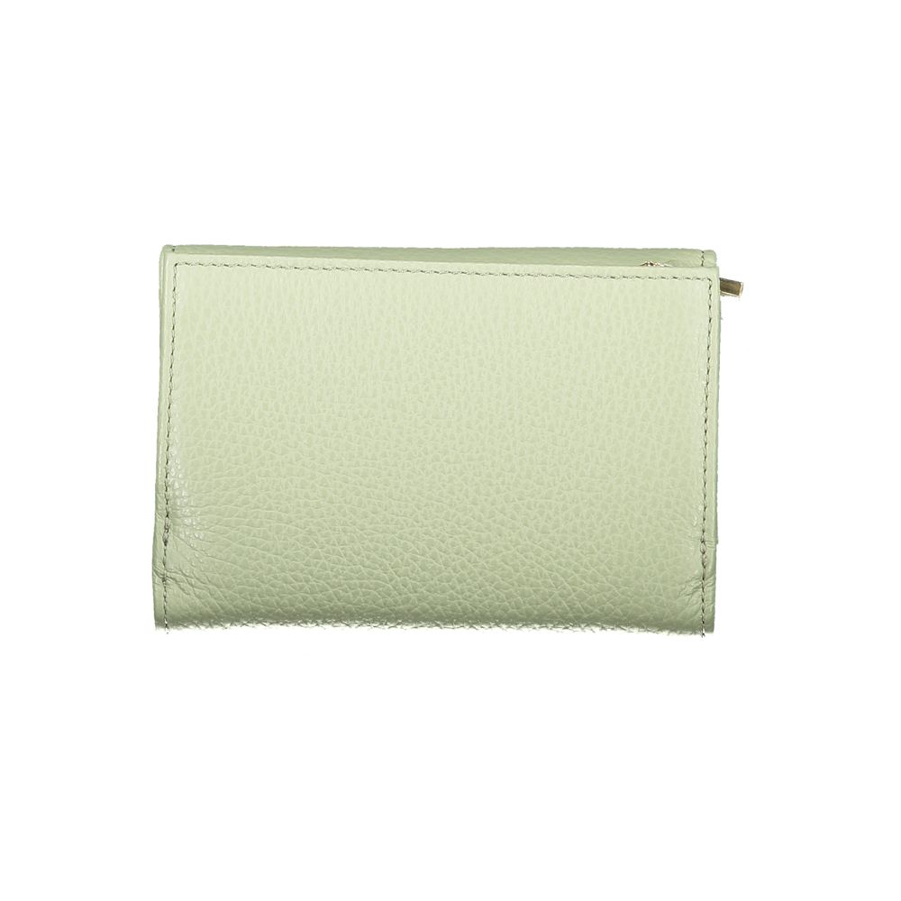 Green Leather Women Wallet