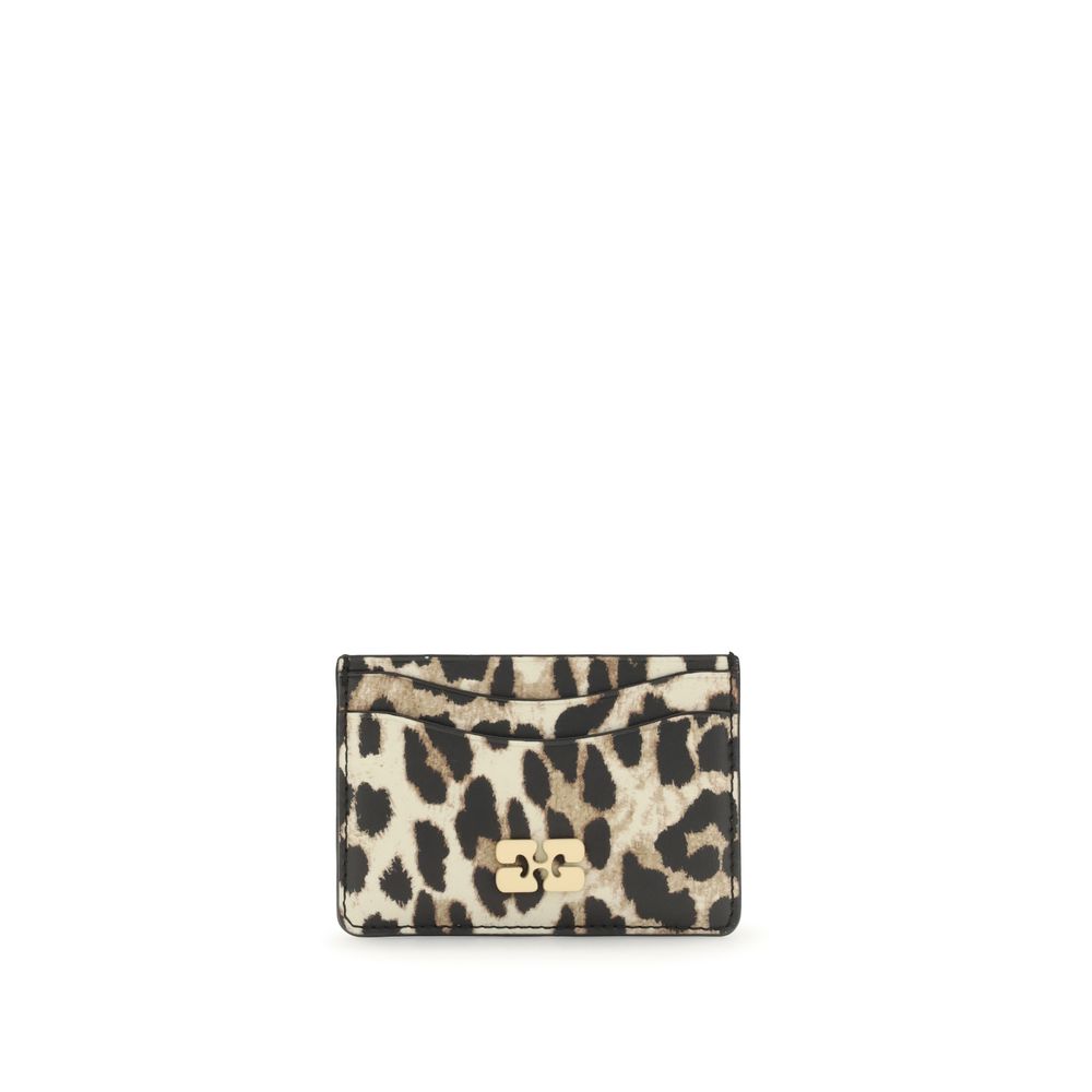 Pouzdro na karty s leopardím vzorem Bou