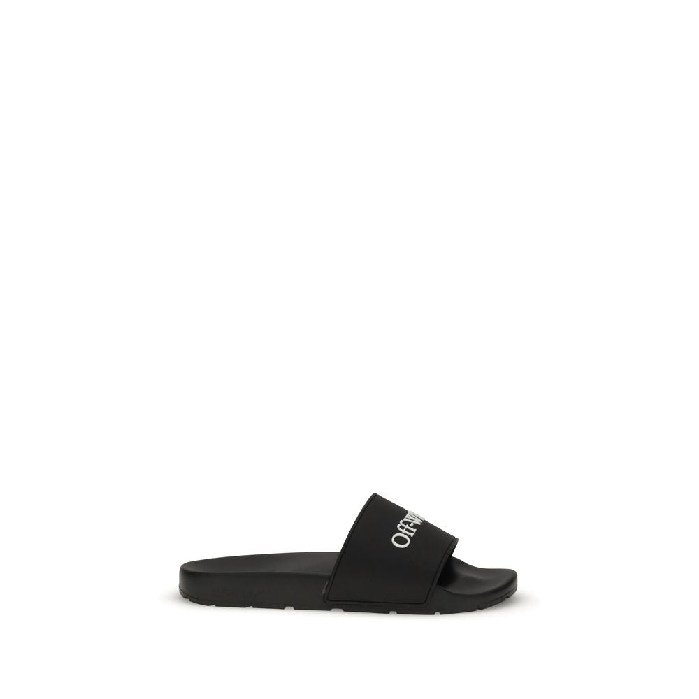 Black Slides with Bookish Logo