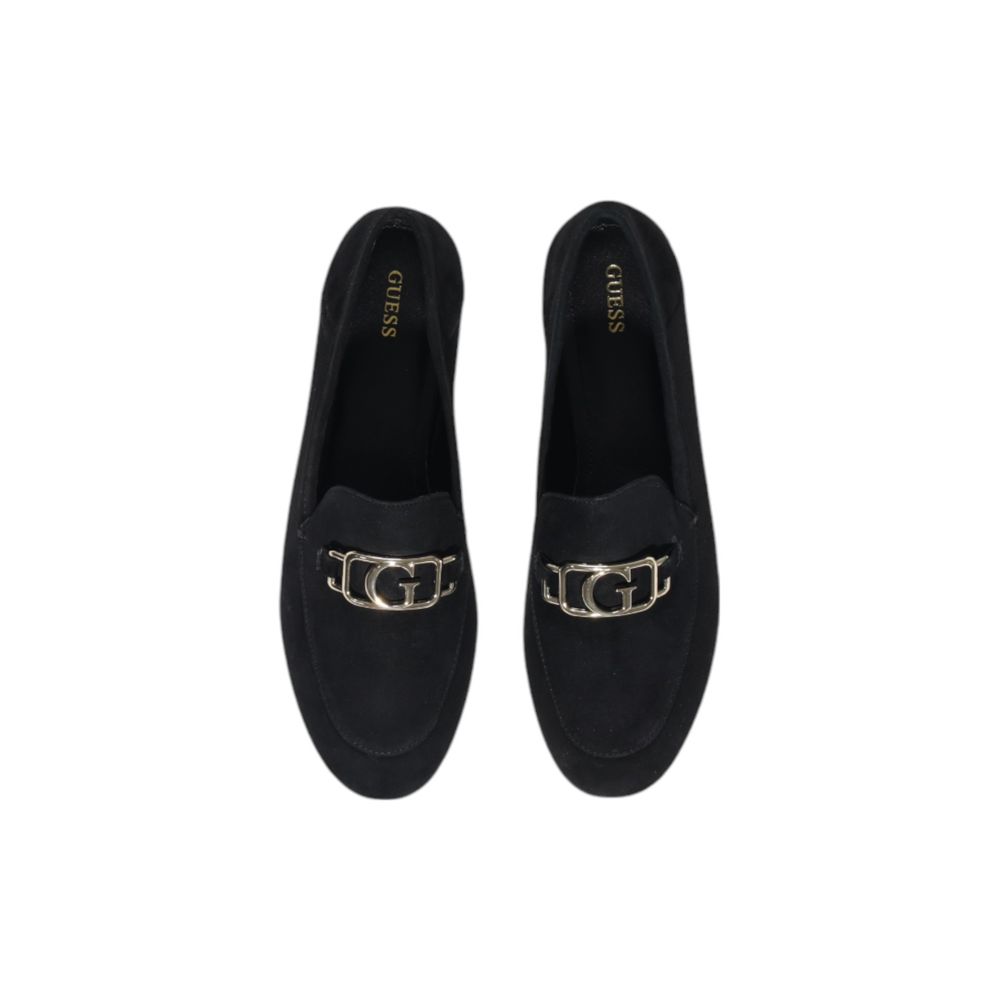 Black Leather Platform