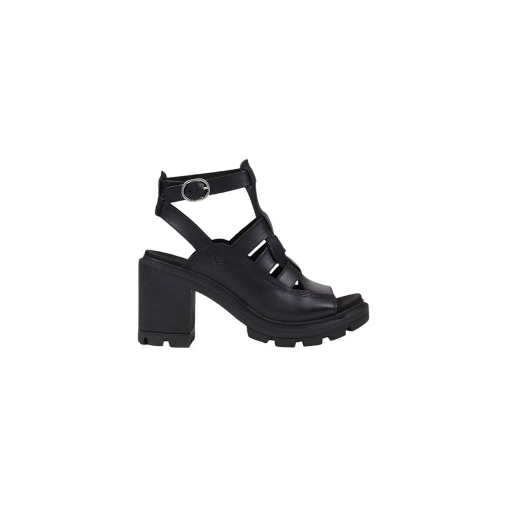 Black Leather Sandal