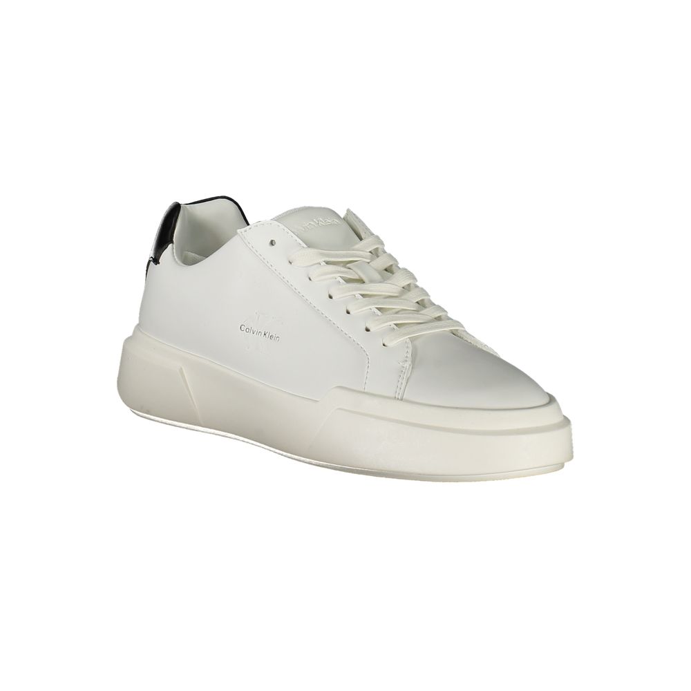 White Leather Women Sneaker