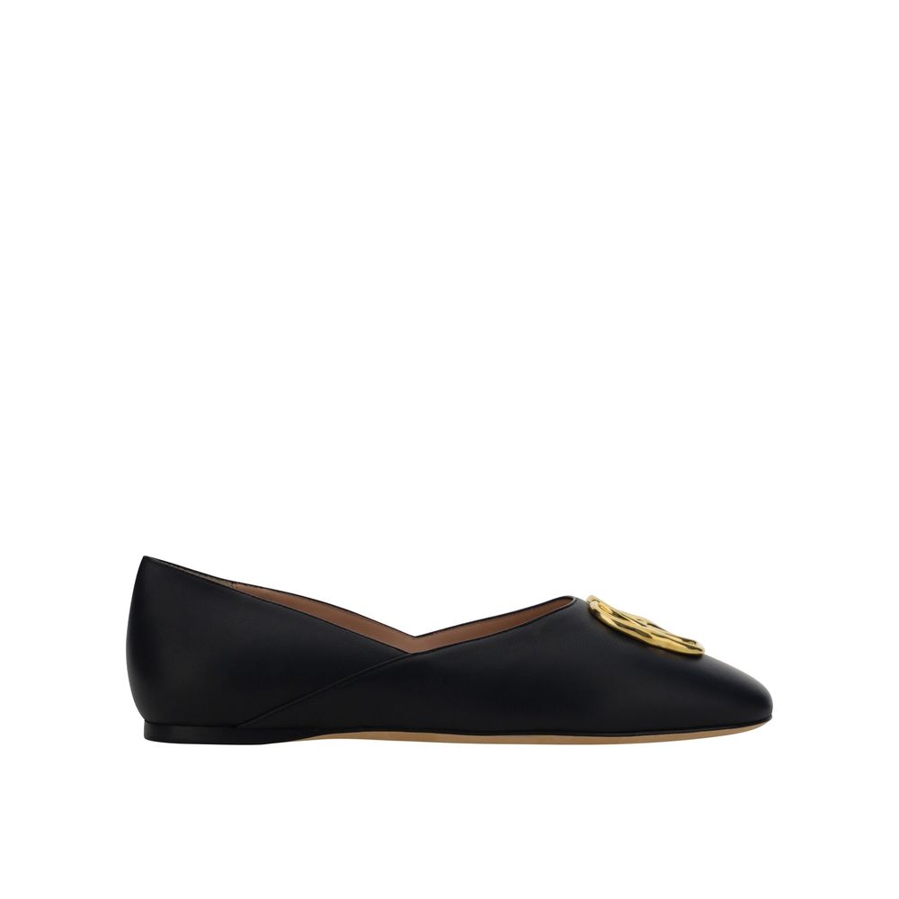 Leather Ballerina Flats