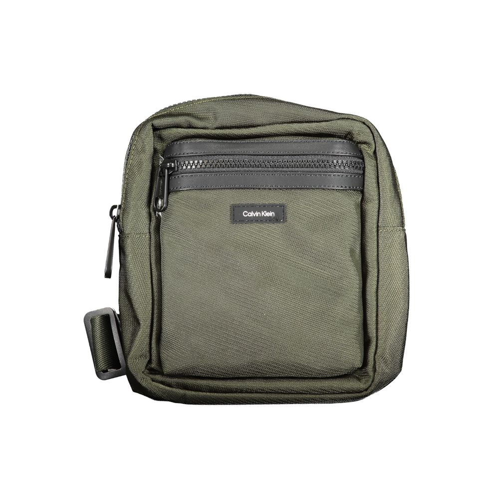 Green Polyester Handbag