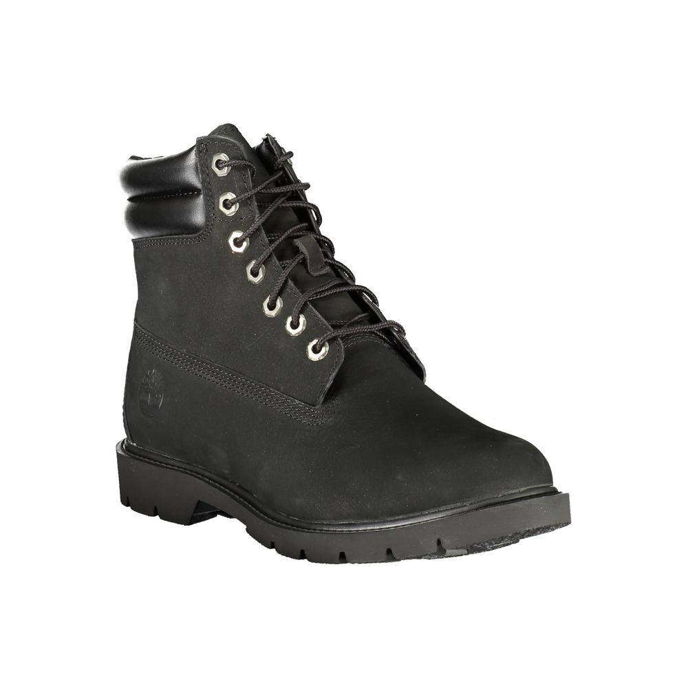 Black Polyester Ankle