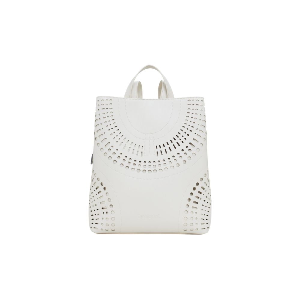 White Polyethylene Backpack