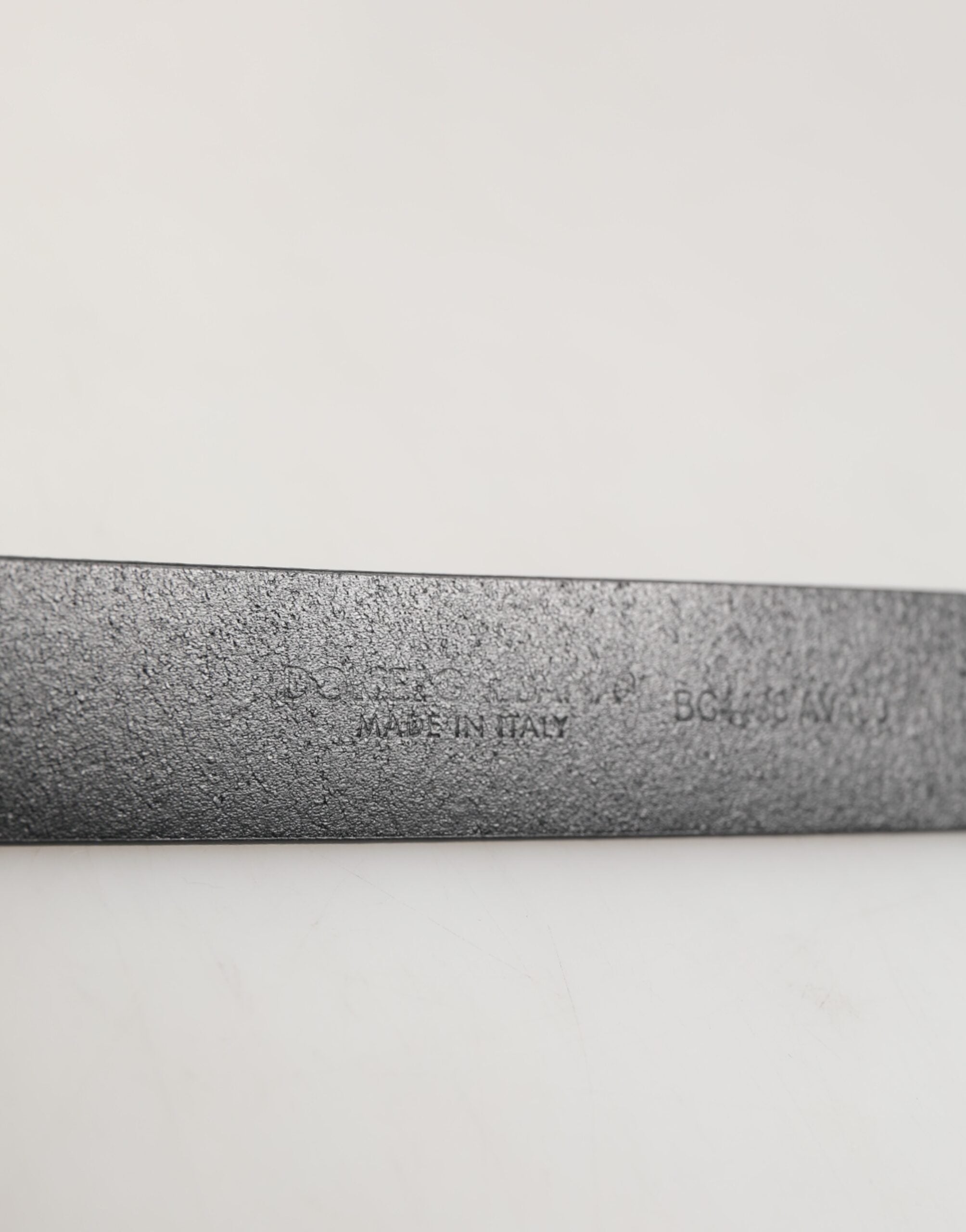 Brown Leather Classic Metal Logo Buckle Belt