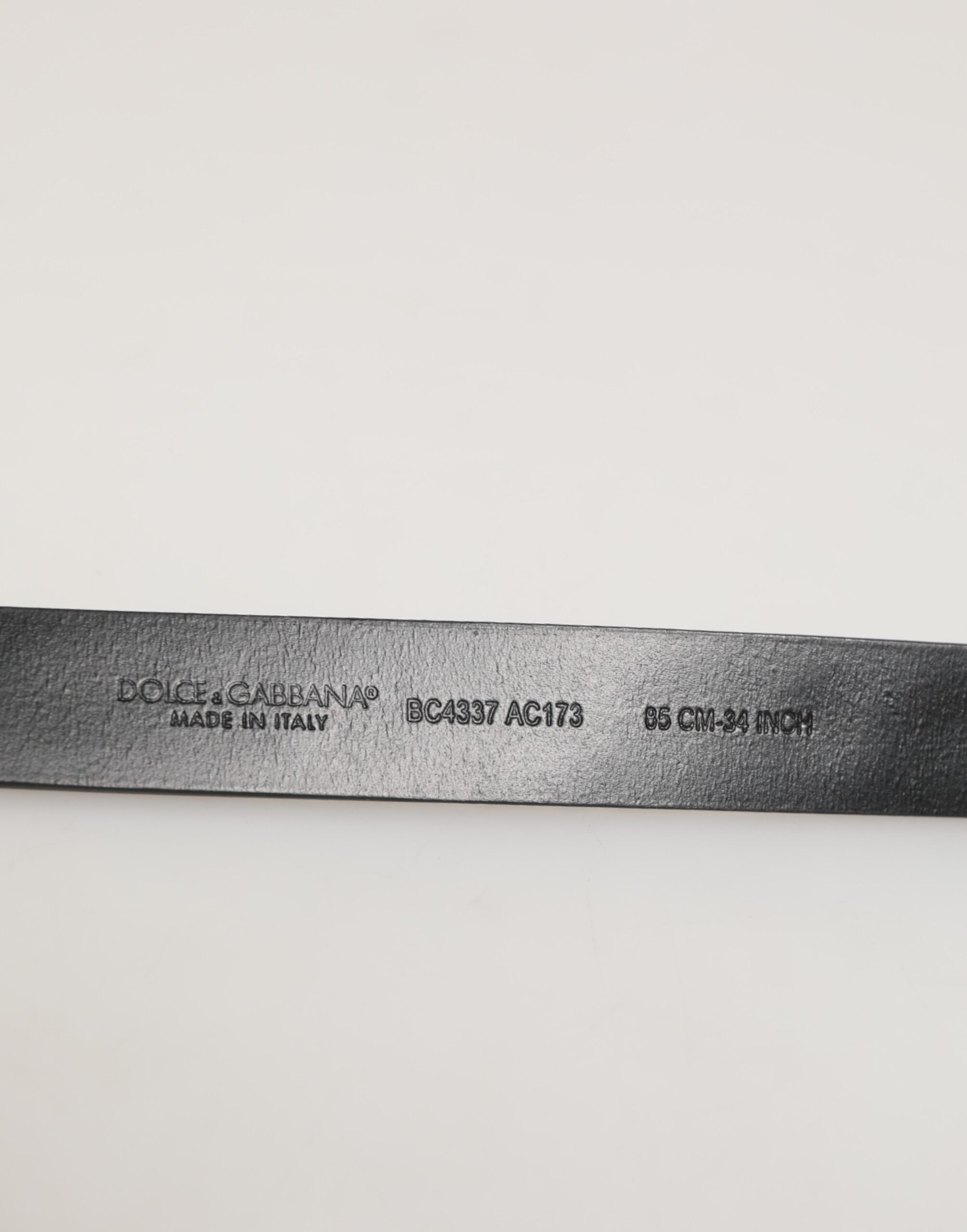 Black Leather Studded Silver-Tone Buckle Belt