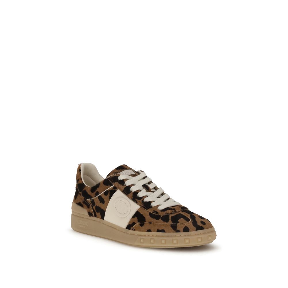 Multicolor Calf Leather Bos Taurus Low Top Sneakers