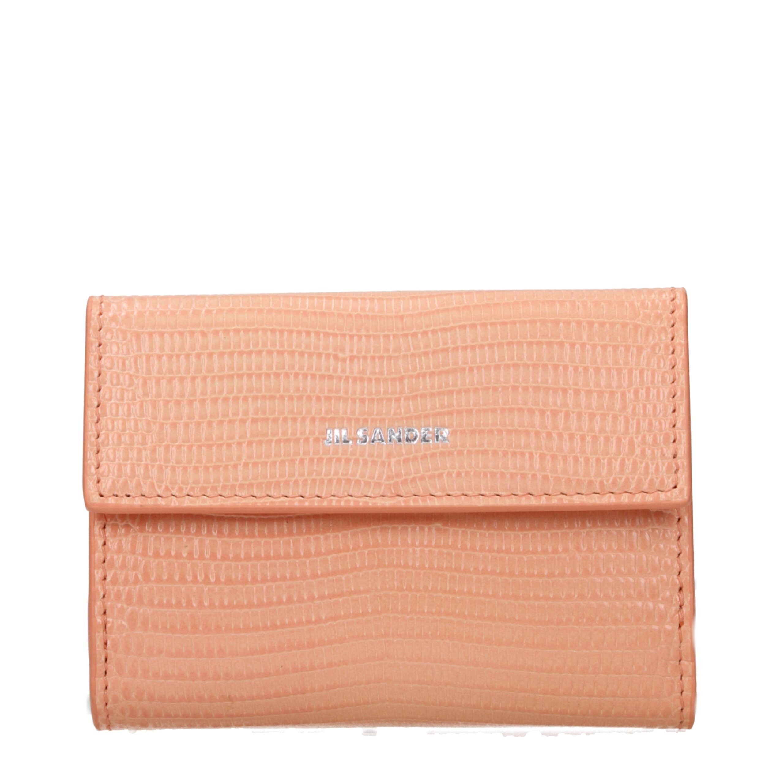 Pink Leather Wallet