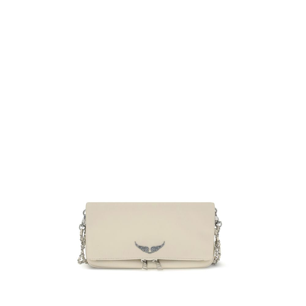 Cream Calf Leather Bos Taurus Shoulder Bag