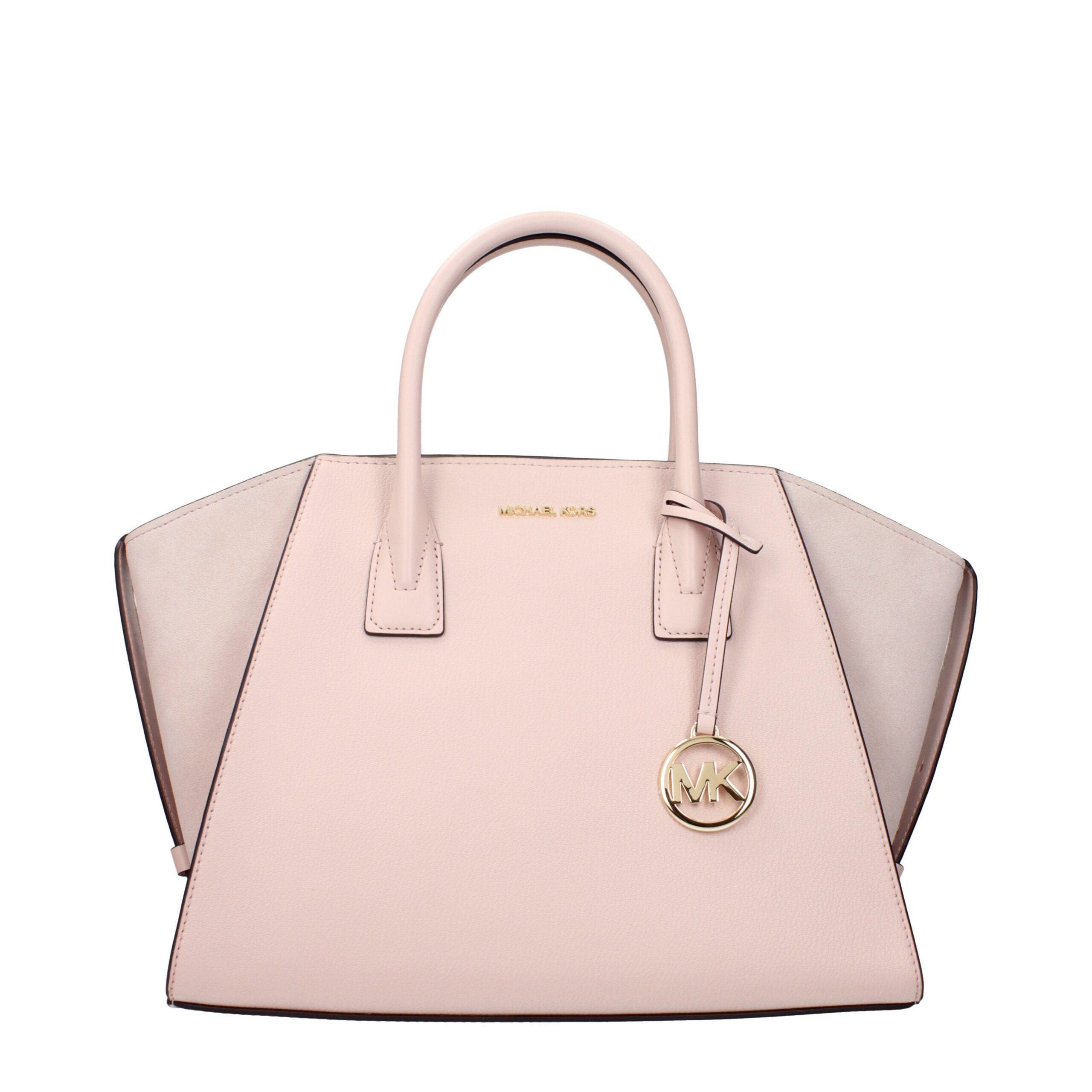 Pink Leather Handbag