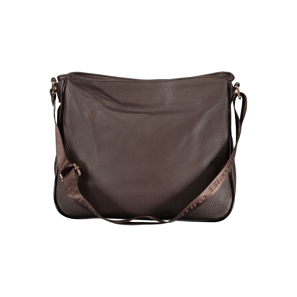 Brown PVC Women Handbag