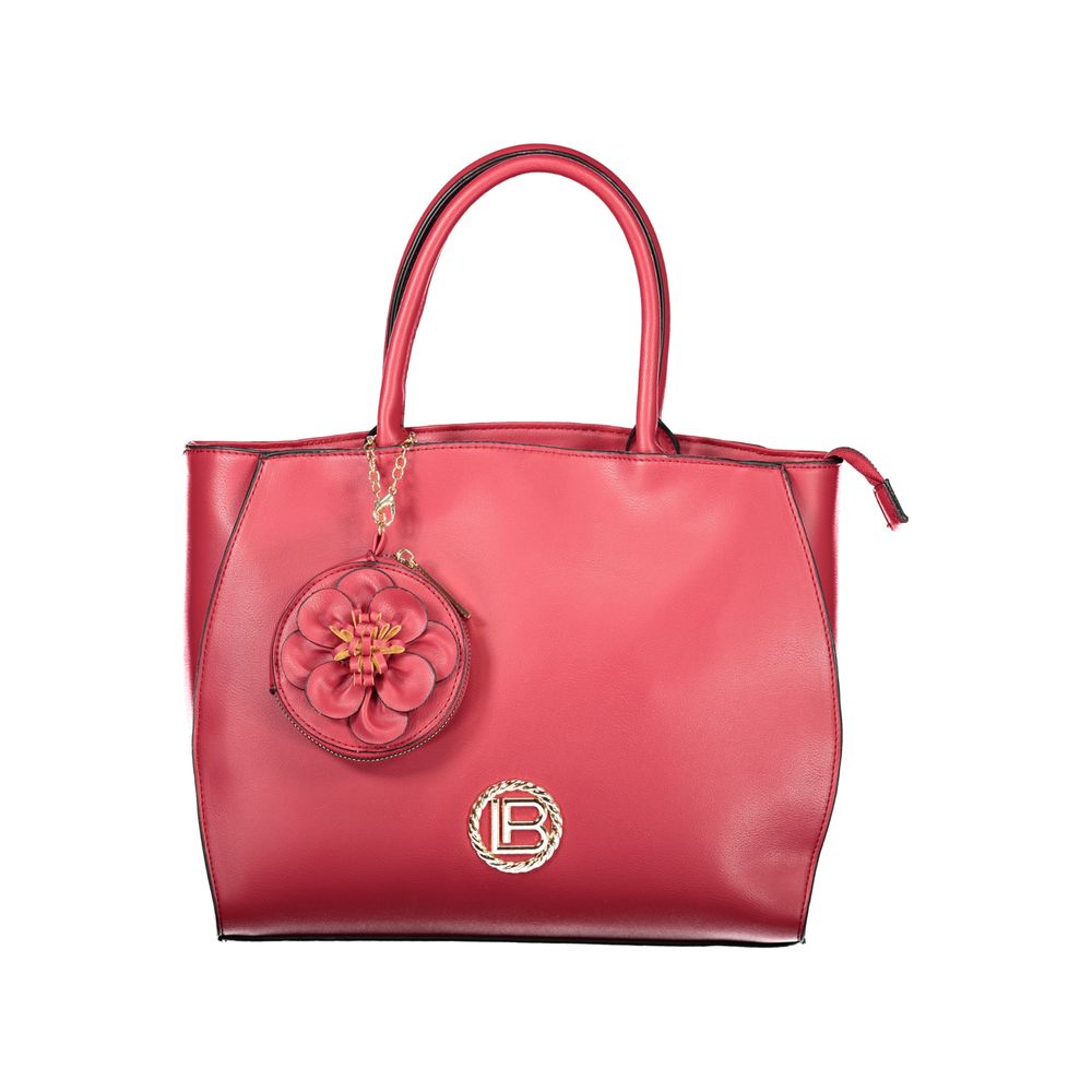 Red PVC Women Handbag