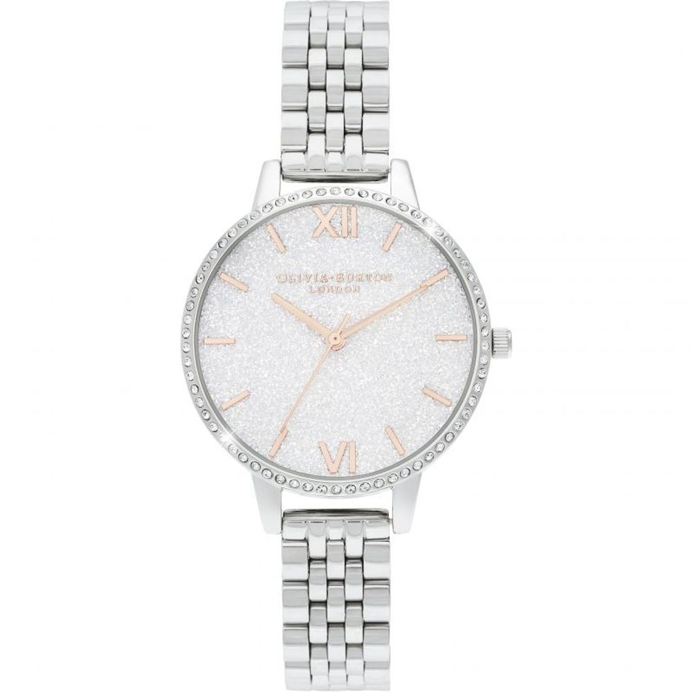 Silver Stainless Steel Dress Watch