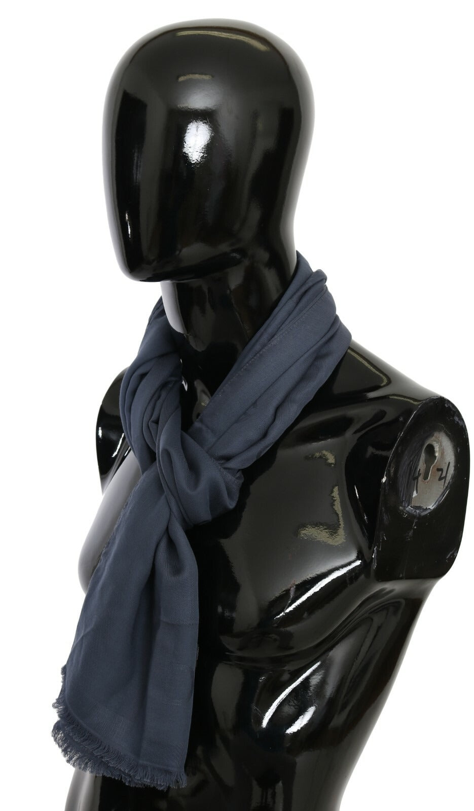 Modal Navy Blue Neck Wrap Men Shawl Scarf