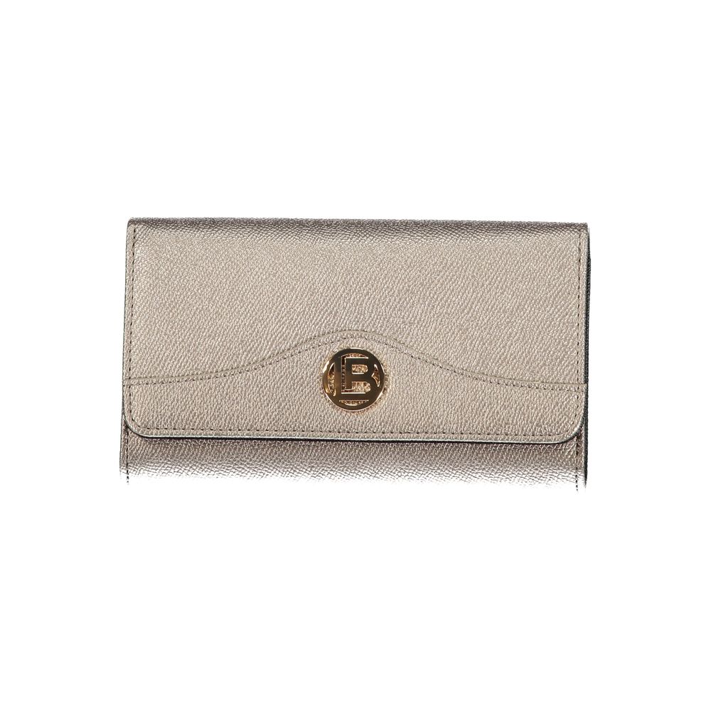 Gray Polyethylene Women Wallet