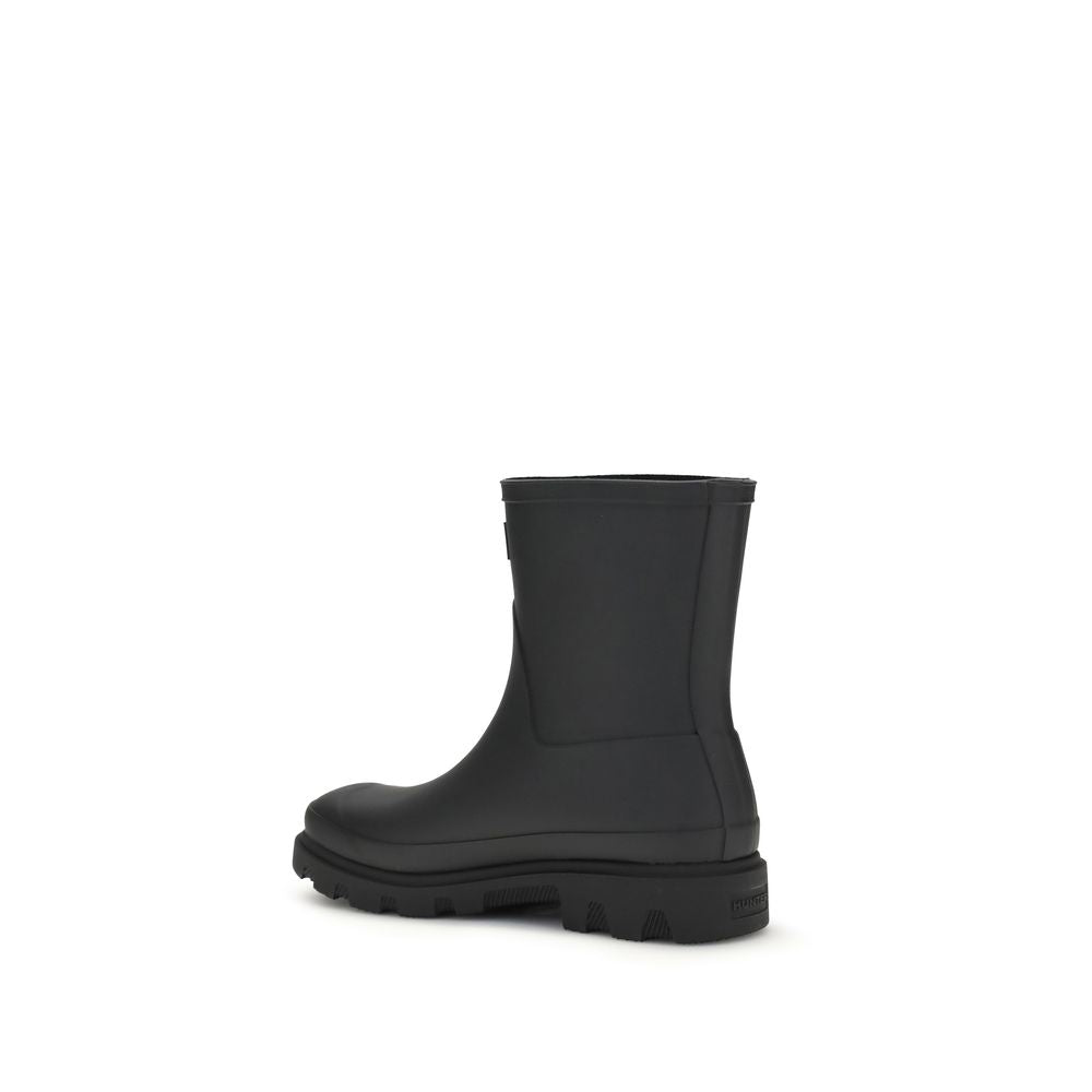 Black Rubber Rain Boots