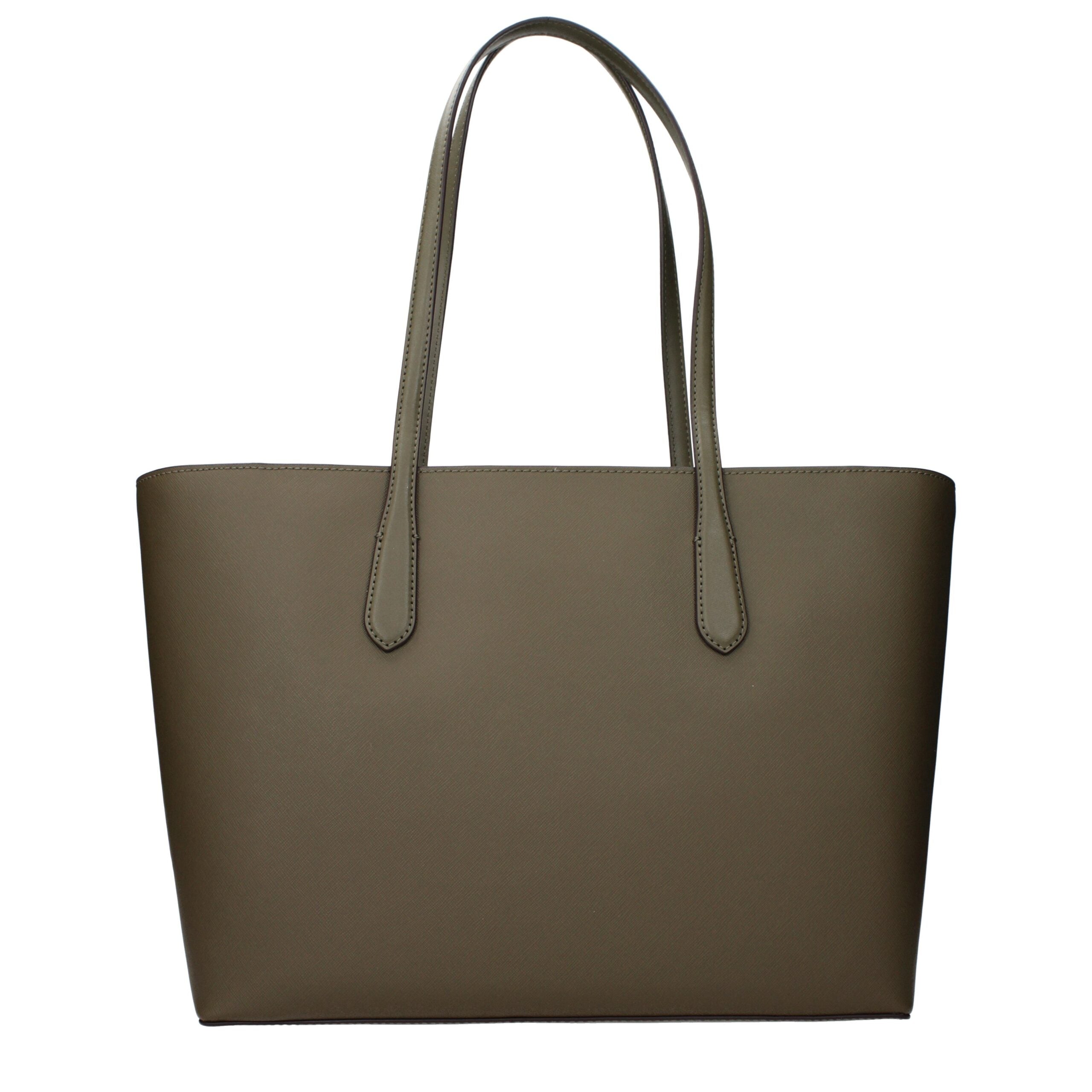 Green Fabric Shoulder Bag