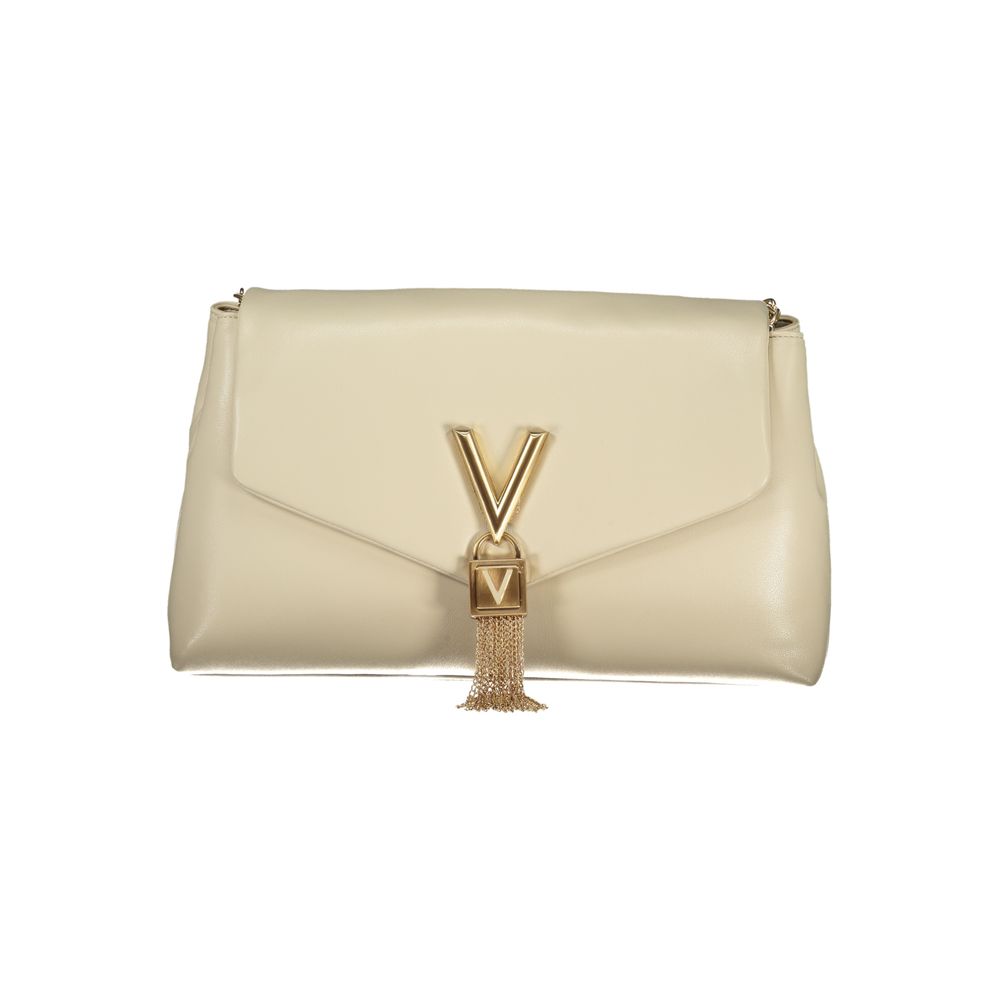 Beige Polyethylene Handbag