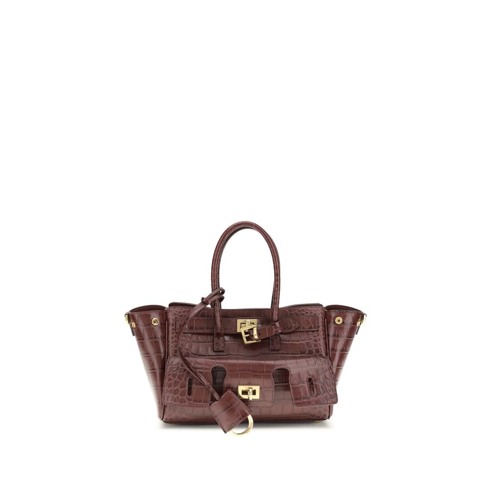 Bordeaux Calf Leather Bos Taurus Shoulder Bag